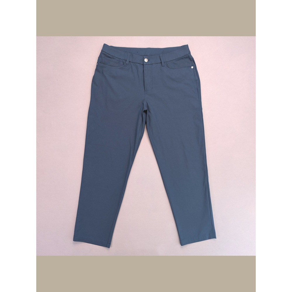 Lululemon ABC Style Pants Mens 33 Blue Stretch Golf Casual